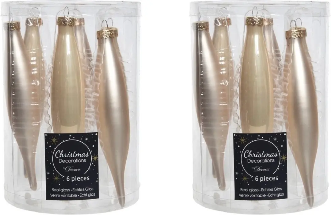 Decoris kerstbal pegels