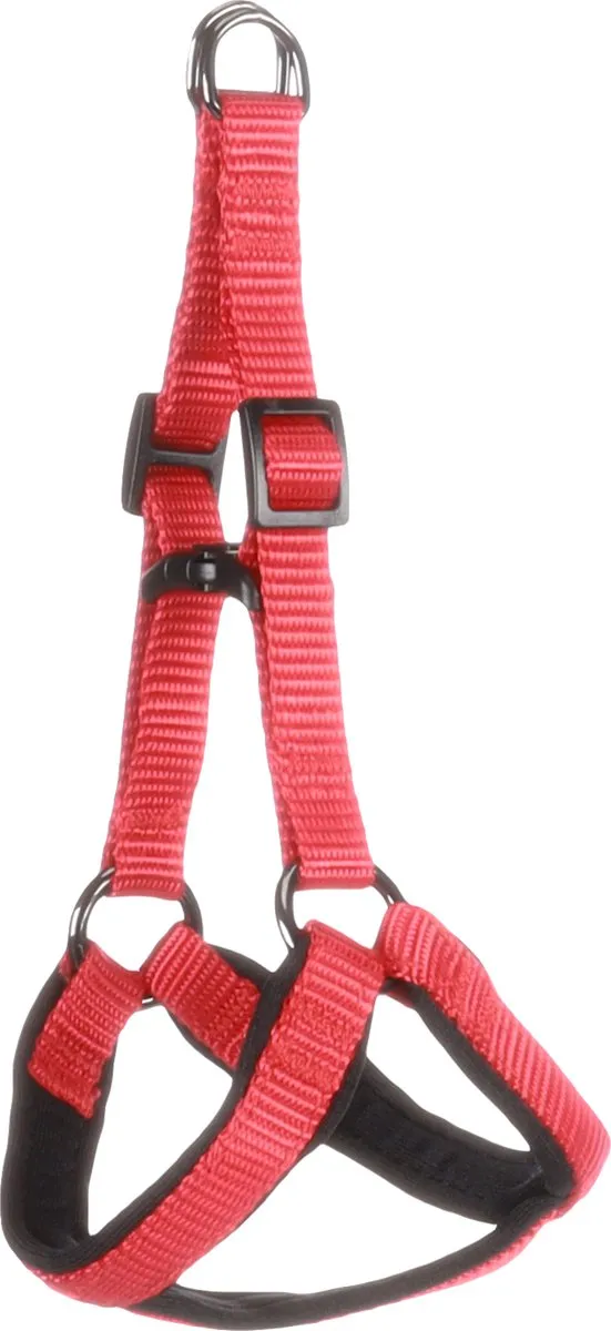Flamingo Abbi Step&go Hondenharnas Rood XXS 20-30cm