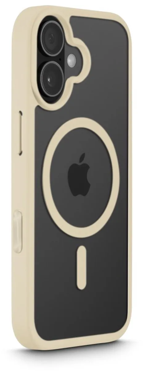 Hama iPhone 17 Frame Protect Hoesje - Beige - MPN 00232383