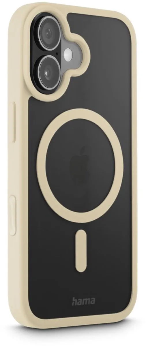 Hama iPhone 17 Frame Protect Hoesje - Beige - MPN 00232383