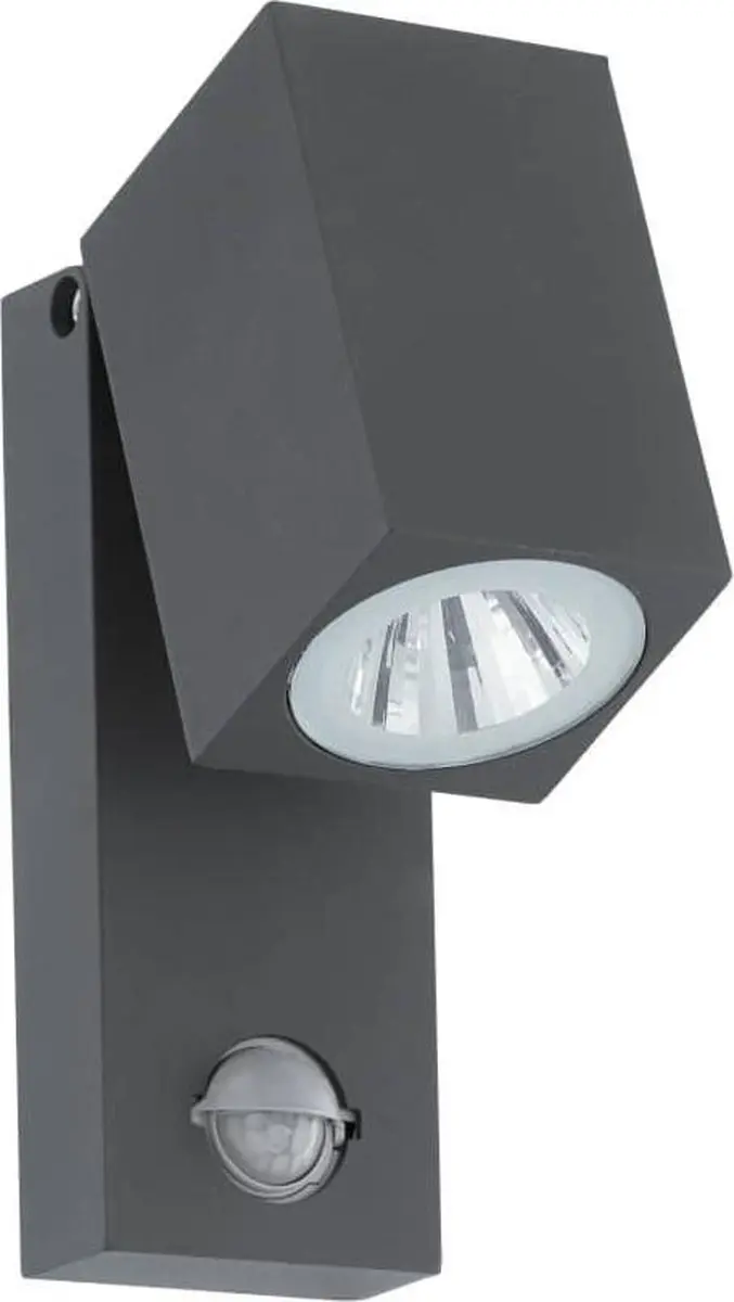 Eglo Sakeda Wandlamp Buiten met bewegingssensor - Antraciet - afbeelding 2 van 6