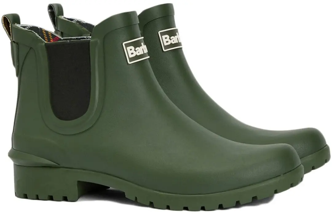 Barbour Wilton Regenlaarzen Groen EU 36 Vrouw