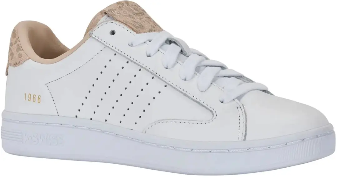 K-Swiss Lozan Klub LTH dames schoenen - wit/roze - afbeelding 2 van 2
