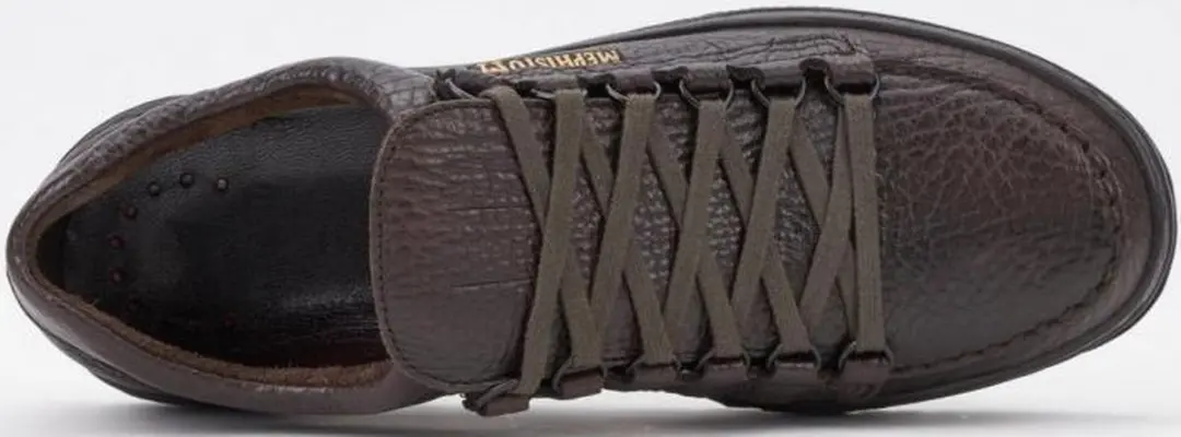 Mephisto Heren Veterschoenen - Donkerbruin - Maat 46 - afbeelding 3 van 4