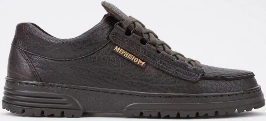 Mephisto Heren Veterschoenen - Donkerbruin - Maat 46 - afbeelding 2 van 4