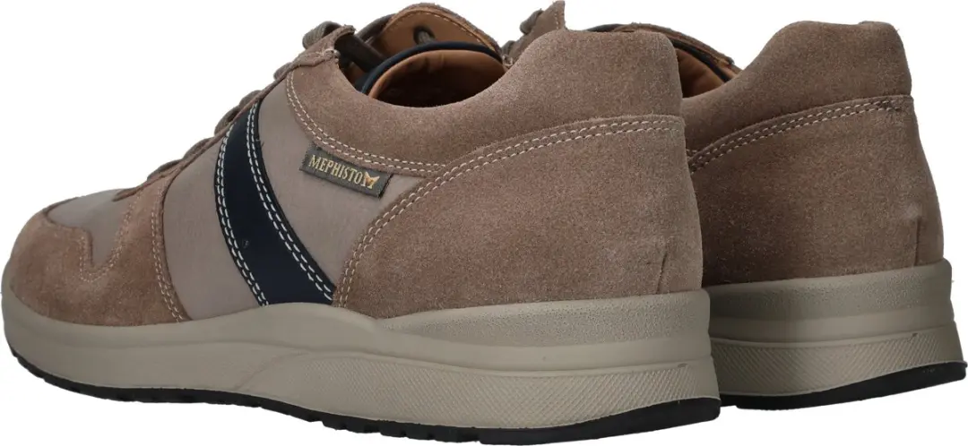 Mephisto Vito Sneakers - Heren - Taupe - Maat:41½ - afbeelding 6 van 6