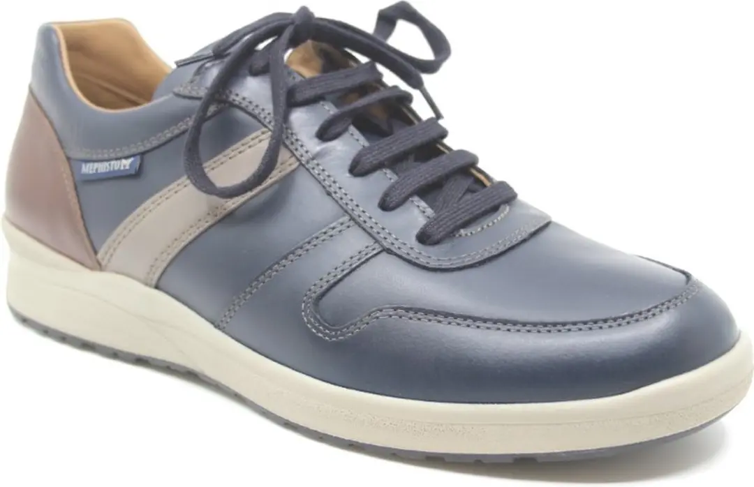 Mephisto Sneaker Vito Navy Blauw