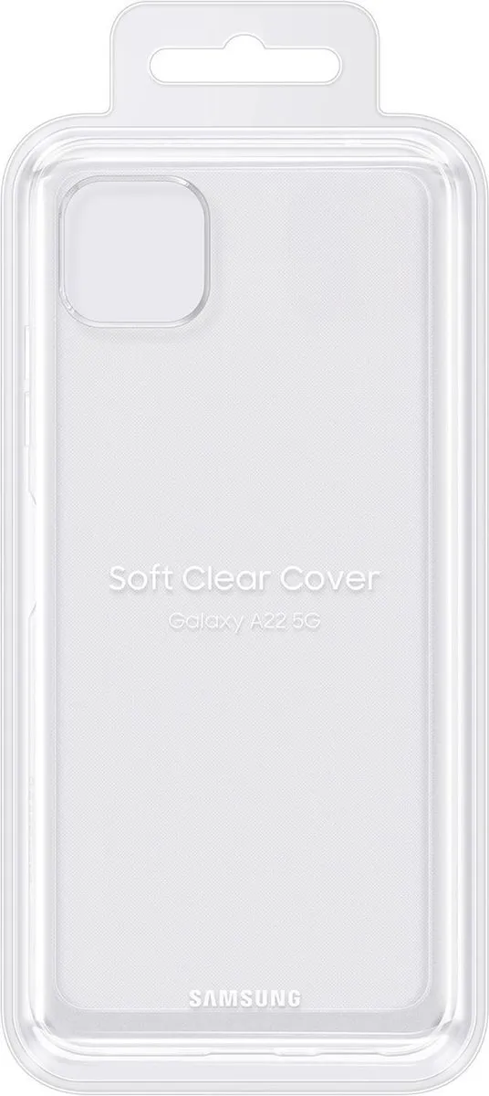 Samsung Soft Clear Hoesje Galaxy A22 5G - EF-QA226TTEGEU - Transparant - afbeelding 6 van 6