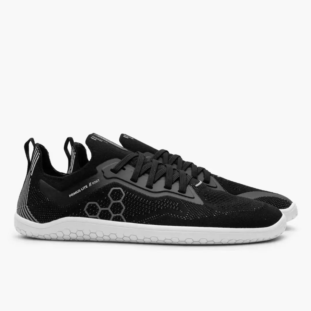 Vivobarefoot Primus Lite Knit Barefoot Schoenen Zwart EU 35 Vrouw