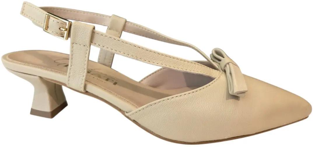 Gianluca Pisati Anna Nappa Crema Slingbacks Wit 39