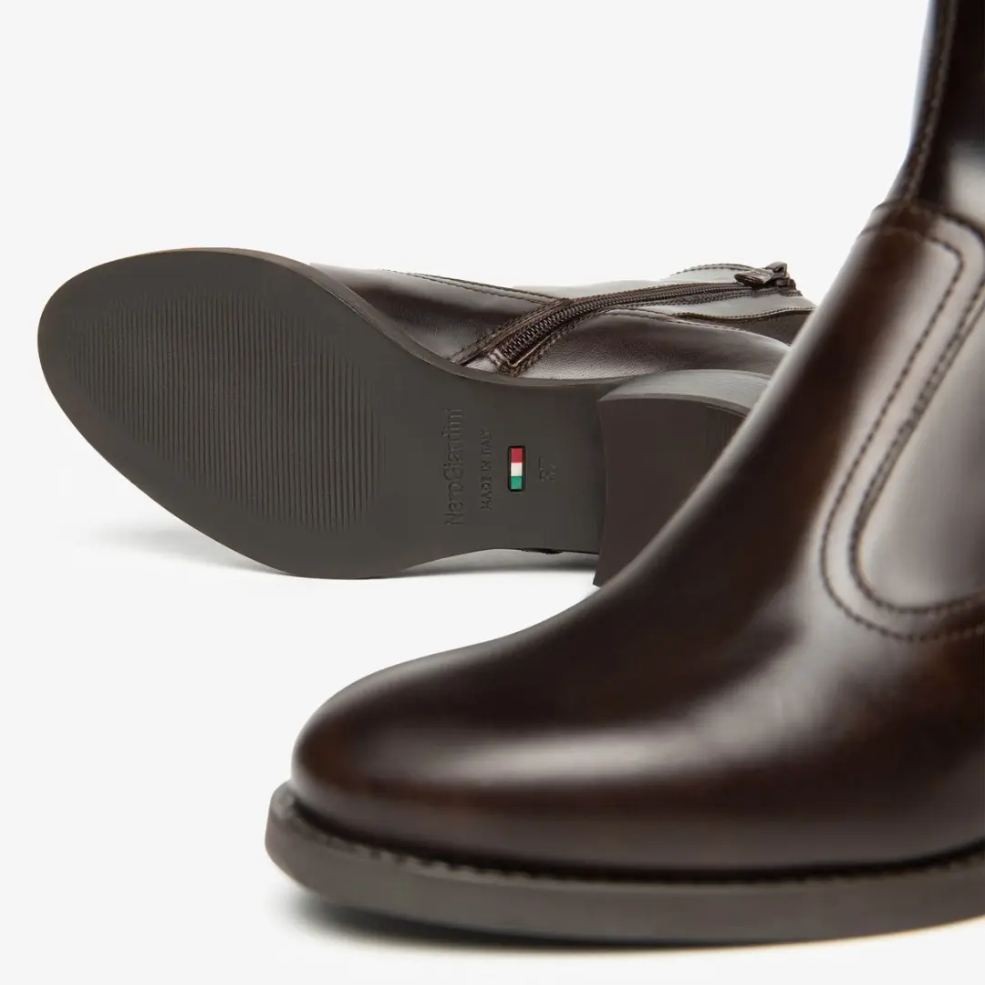 Nerogiardini Elastic Manolete Boots 85 Tr Brescia 894 T.Mor