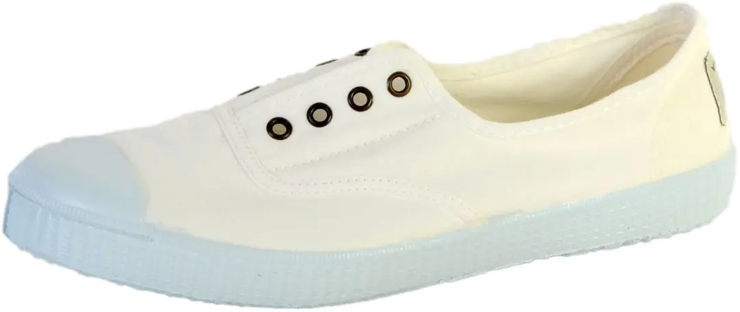 Victoria 1915 Anglaise Toile Lavée Dames Sneakers - Wit - afbeelding 4 van 6