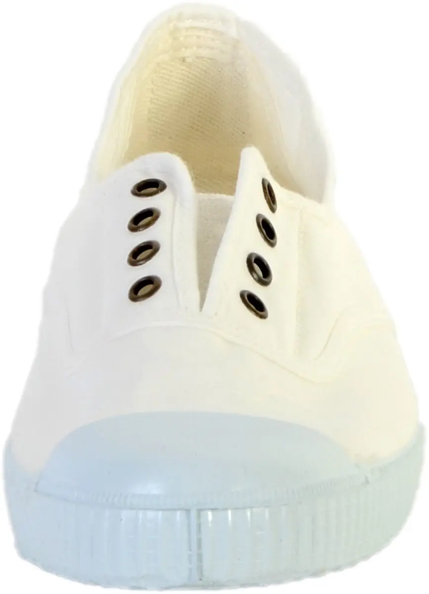 Victoria 1915 Anglaise Toile Lavée Dames Sneakers - Wit - afbeelding 3 van 6