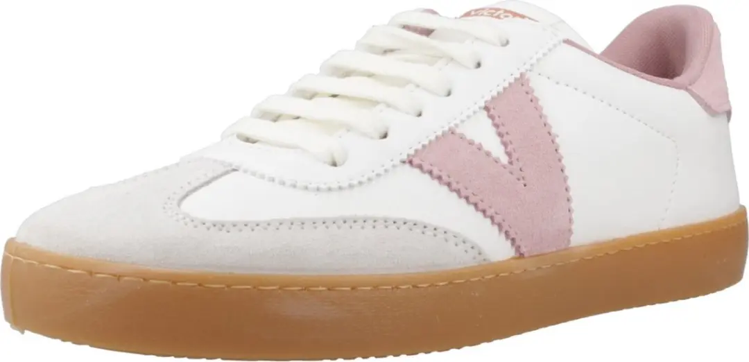 Victoria Berlin Ciclista Leren Sneakers - Roze - afbeelding 3 van 6