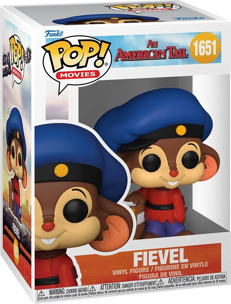 Funko Feivel der Mauswanderer Fievel Pop! Vinylfiguur - 1651 - Multicolor