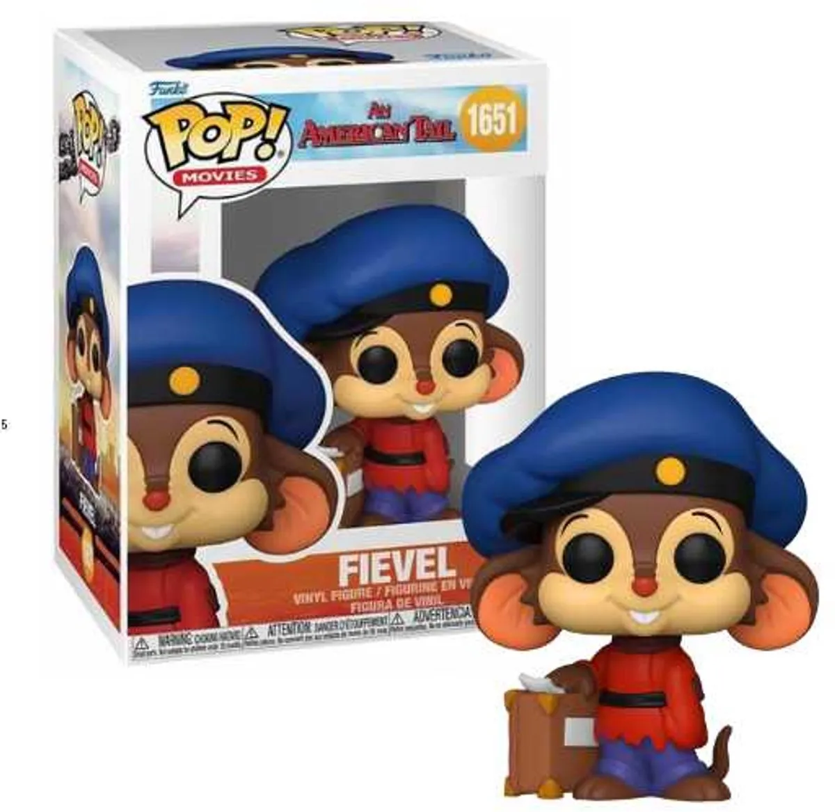 Funko Feivel der Mauswanderer Fievel Pop! Vinylfiguur - 1651 - Multicolor