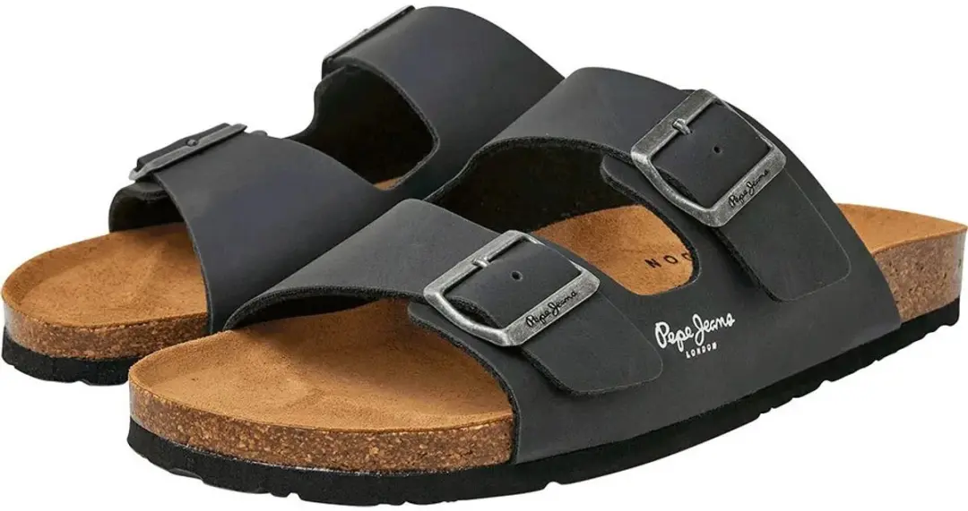 Pepe Jeans Bio Double Kansas Sandalen Zwart - afbeelding 6 van 6