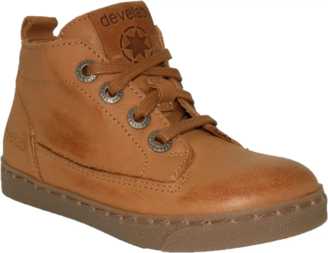Develab 46094 Veterschoenen Cognac - afbeelding 5 van 6