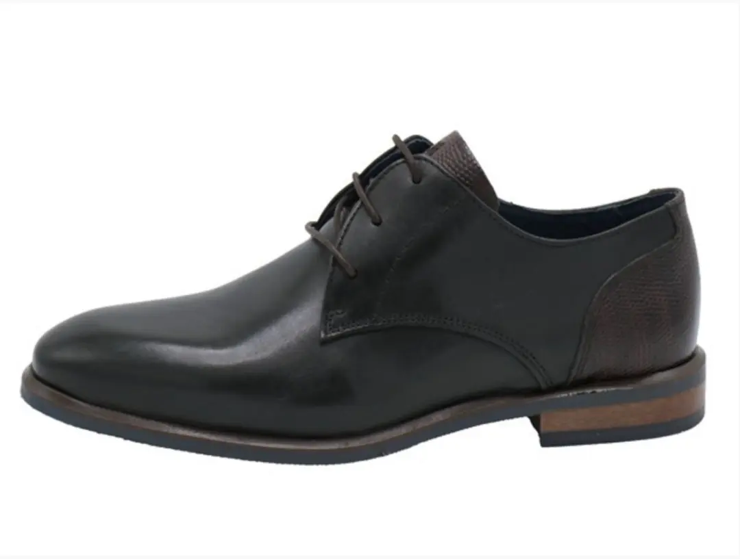 Berkelmans Sameiro Veterschoenen - Heren - Zwart - Maat:40 - afbeelding 3 van 6