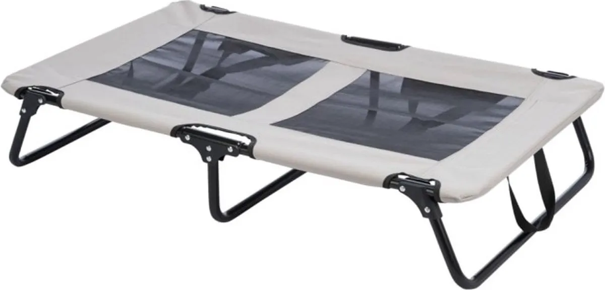 Trixie Stretcher Hondenligbed Grijs/Zwart - 79x50x19cm