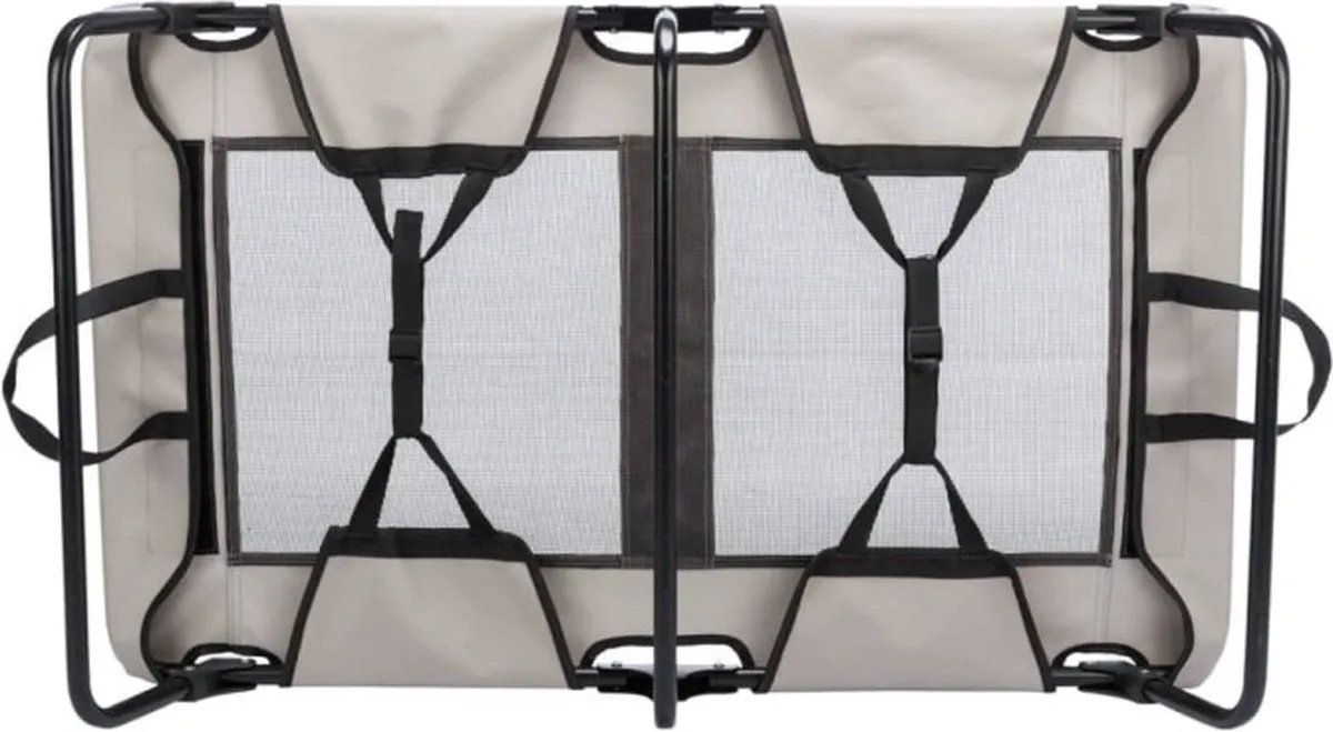 Trixie Stretcher Hondenligbed Grijs/Zwart - 79x50x19cm