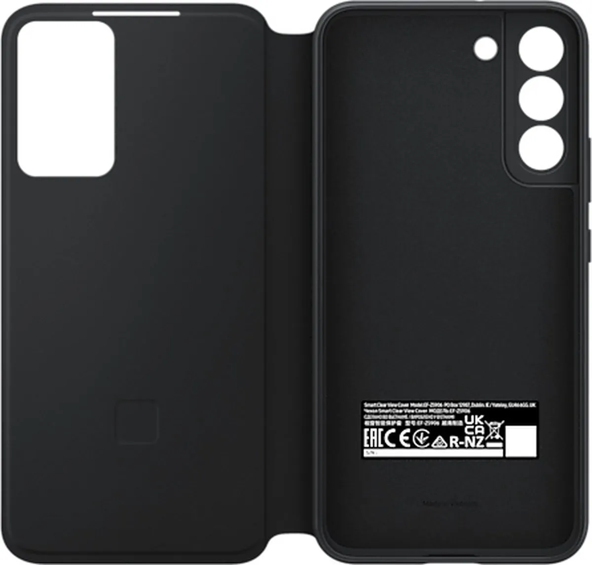 Samsung Smart Clear-View Cover EF-ZS906CBEGWW - Zwart