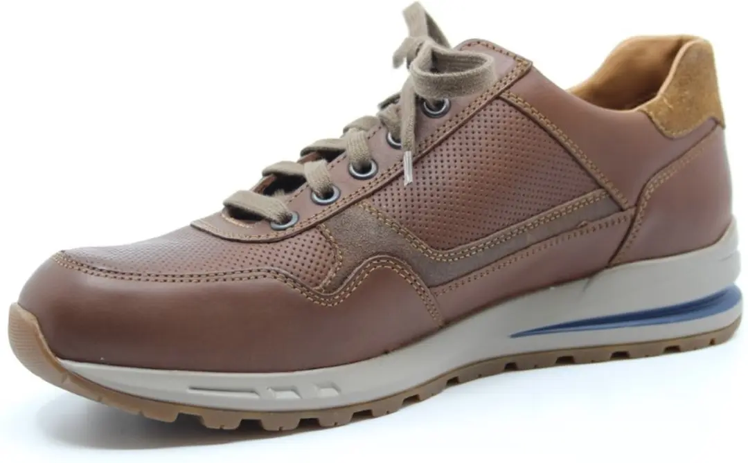 Heren Veterschoenen Mephisto Bradley Chestnut Cognac - Maat 7½ - afbeelding 3 van 6