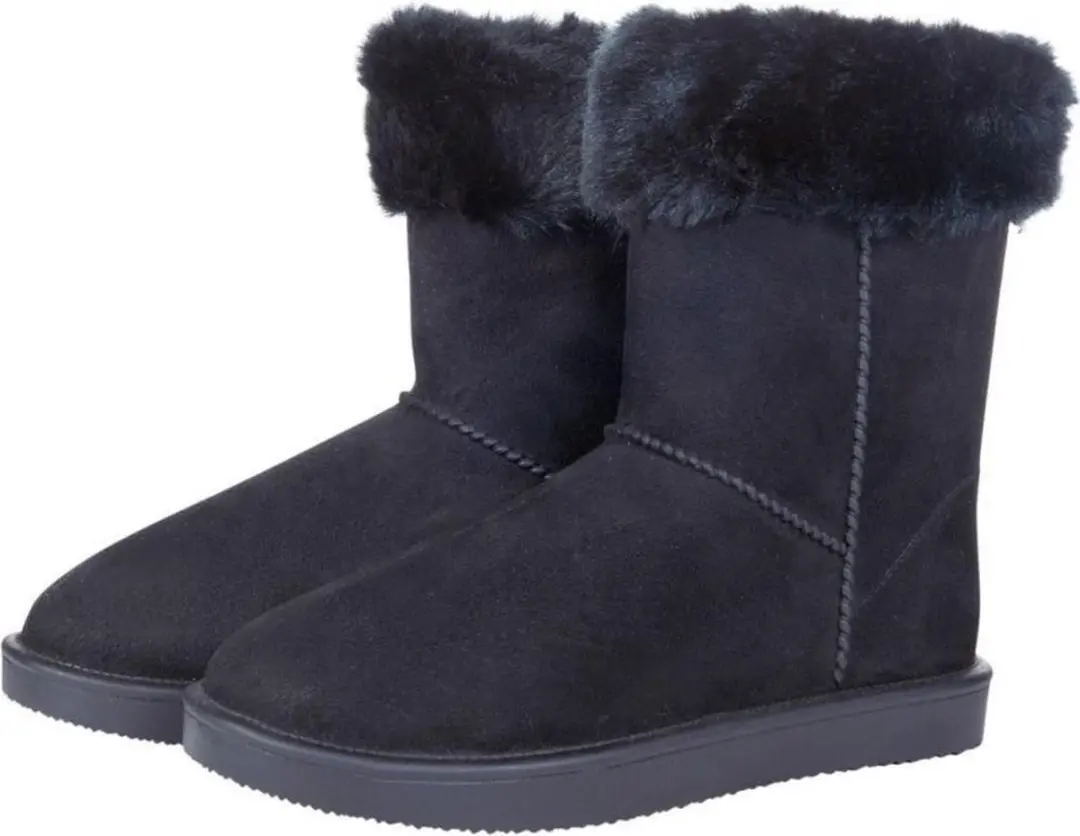 HKM Davos Fur Laarsjes Outdoor zwart