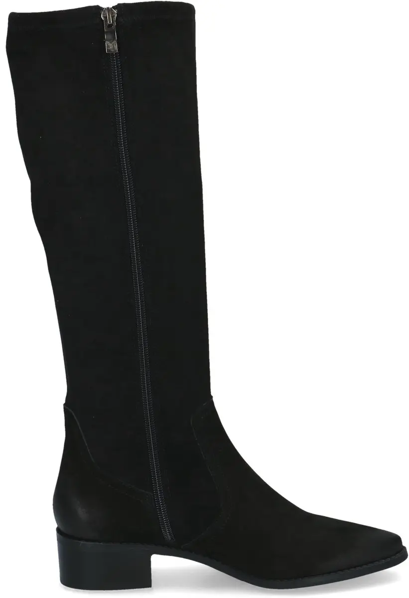 Caprice 9-9-25541-47 019 Black Lange Laarzen Zwart Stretch Dames