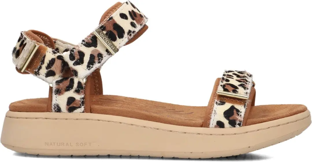 Woden Line Sandalen Beige 42