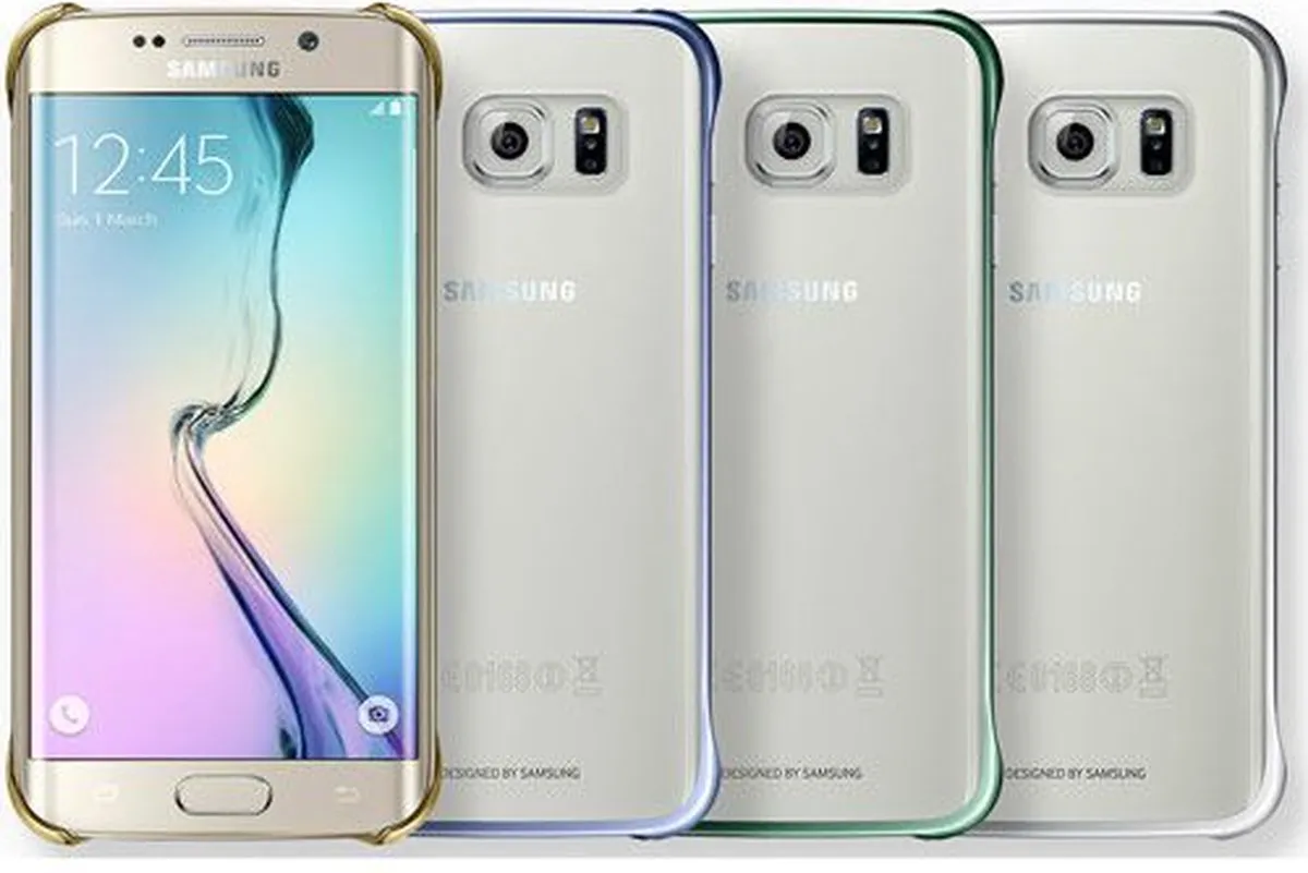 Samsung Clear Cover EF-QG925BFEGWW - Goud