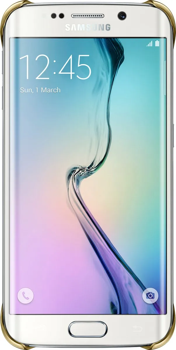 Samsung Clear Cover EF-QG925BFEGWW - Goud