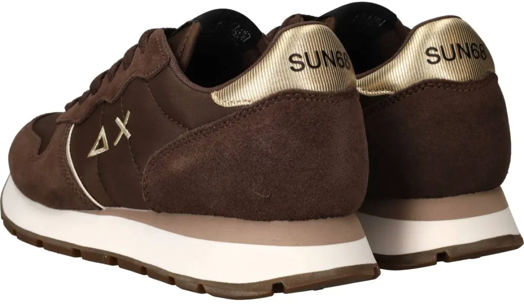 Sun68 Ally Silver Gold Sneakers - Dames - Bruin - Maat 42 - afbeelding 6 van 6