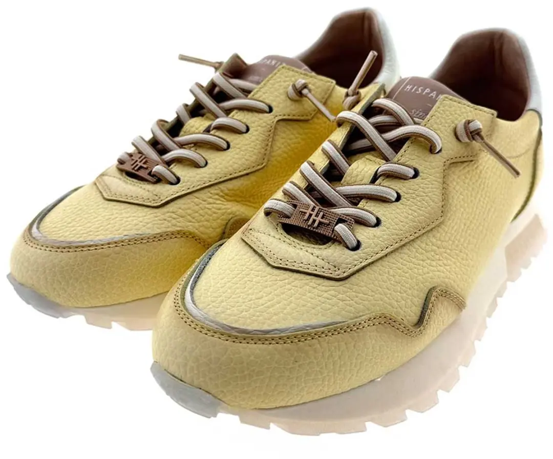 Hispanitas HV264847 C002 Sneakers Geel Leer Dames - Geel - 39 - afbeelding 6 van 6