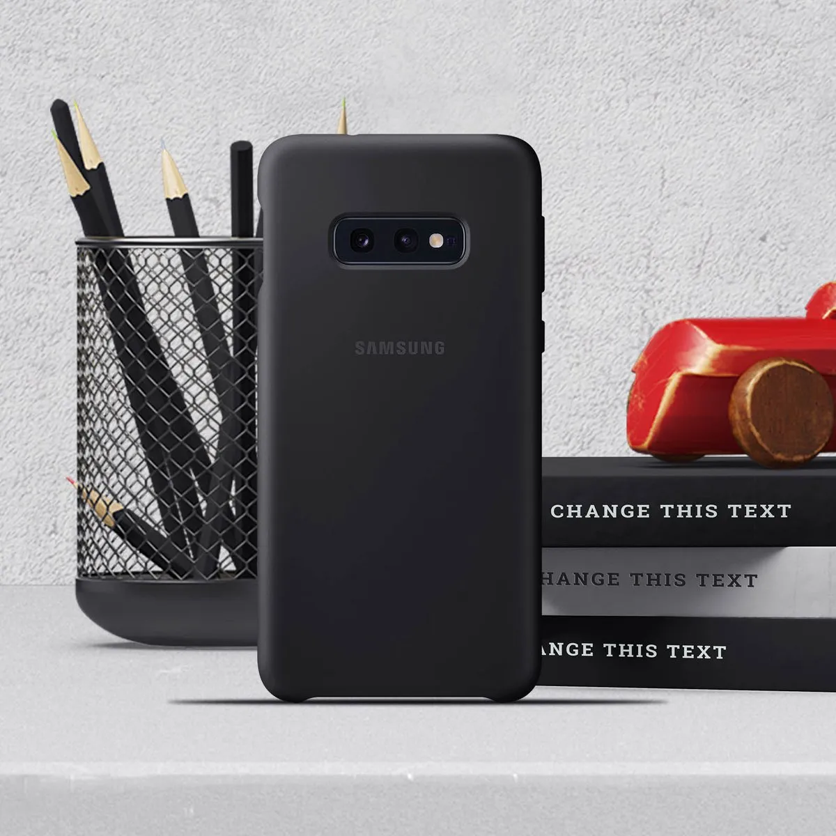 Samsung Silicone Cover Galaxy S10e - Zwart - afbeelding 6 van 6