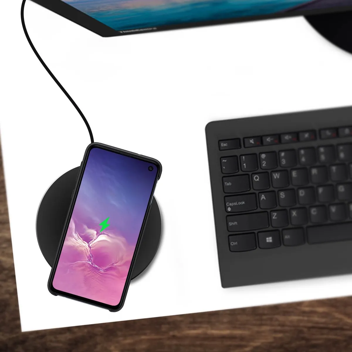 Samsung - Silicone Cover - Galaxy S10e - Zwart