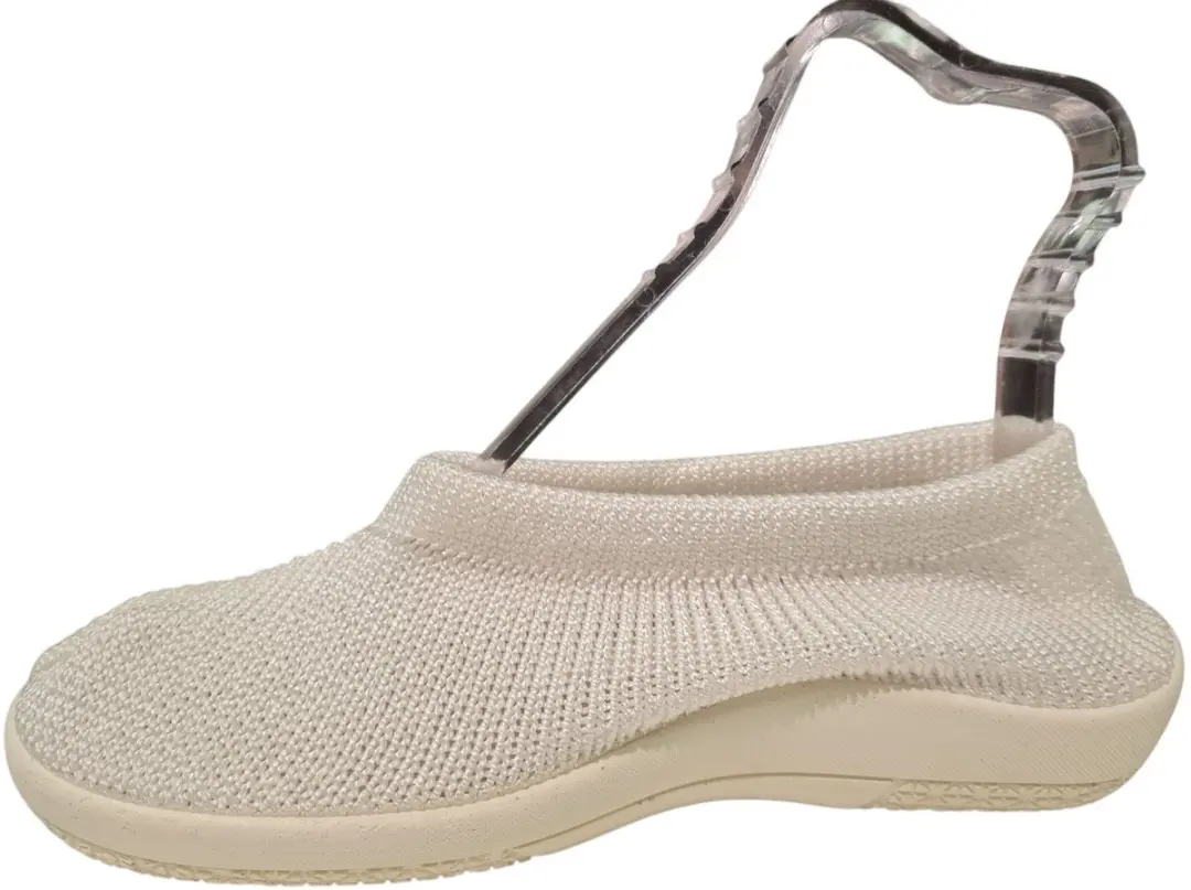 Q Fit Julia Witte Dames Pantoffels - Wit - 39 - afbeelding 4 van 4