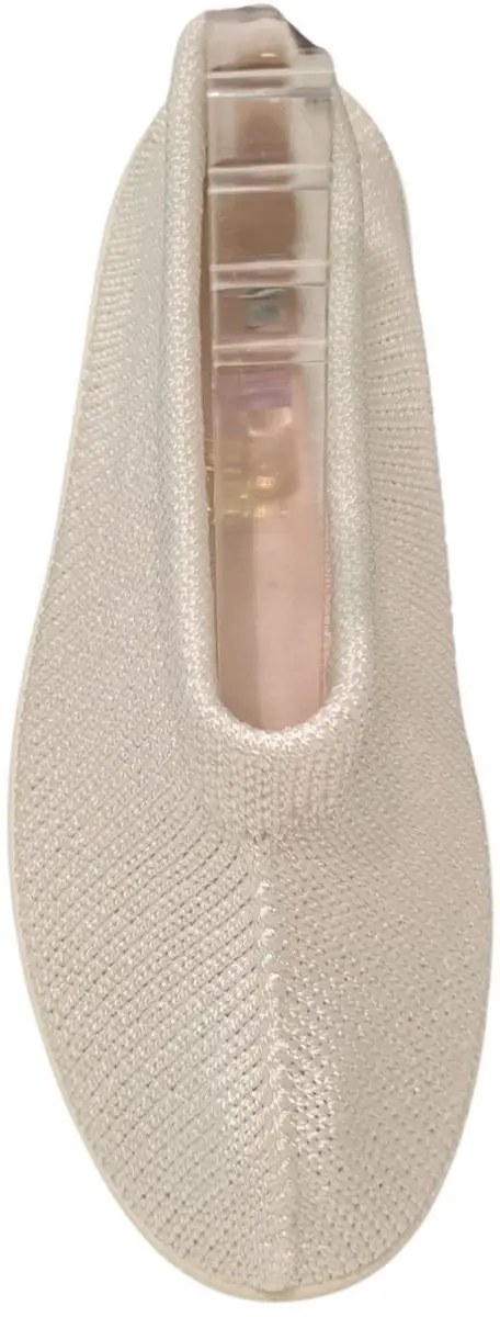 Q Fit Julia Witte Dames Pantoffels - Wit - 39 - afbeelding 2 van 4