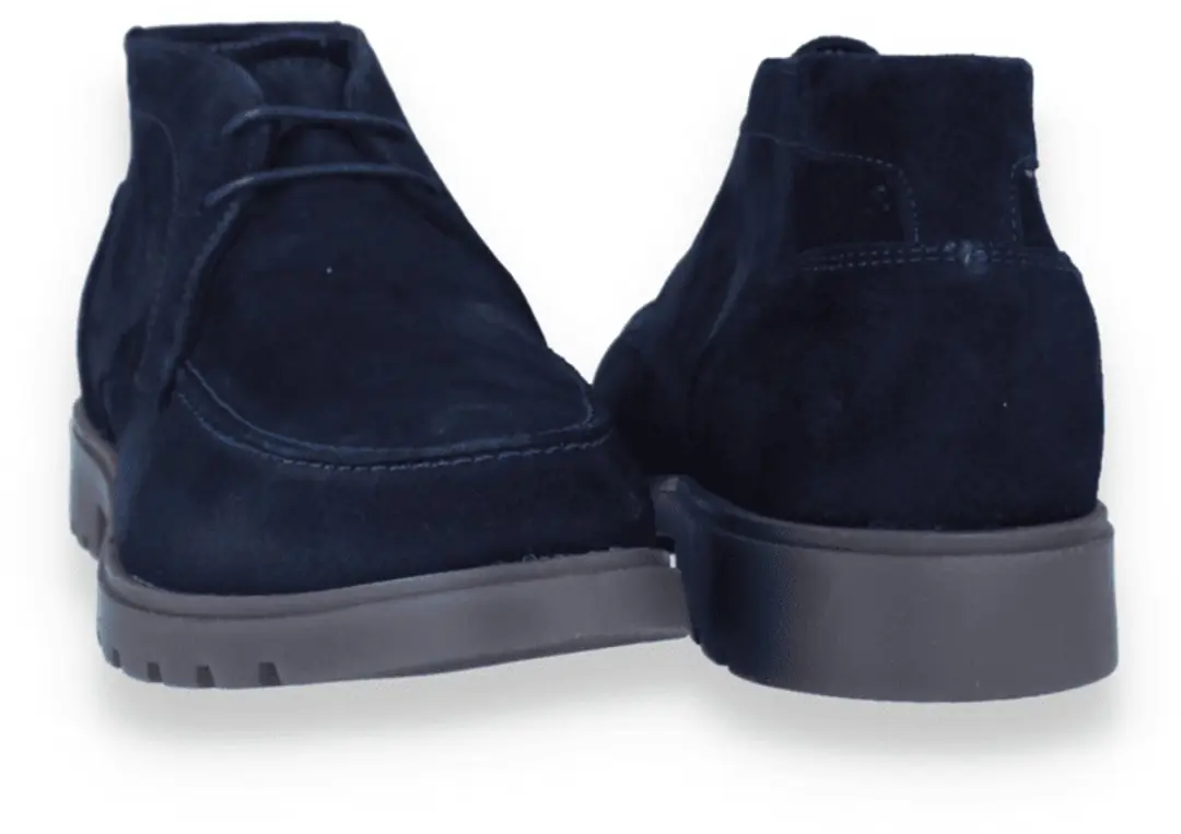 Berkelmans - 262008501 - Vrije tijd half-hoogHeren veterschoenHeren sneakers - Kleur: Blauw - Maat: 42 - afbeelding 2 van 6