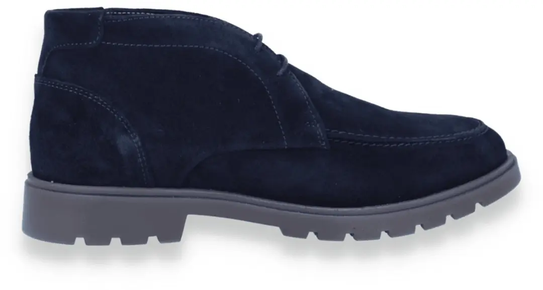 Berkelmans - 262008501 - Vrije tijd half-hoogHeren veterschoenHeren sneakers - Kleur: Blauw - Maat: 42 - afbeelding 3 van 6