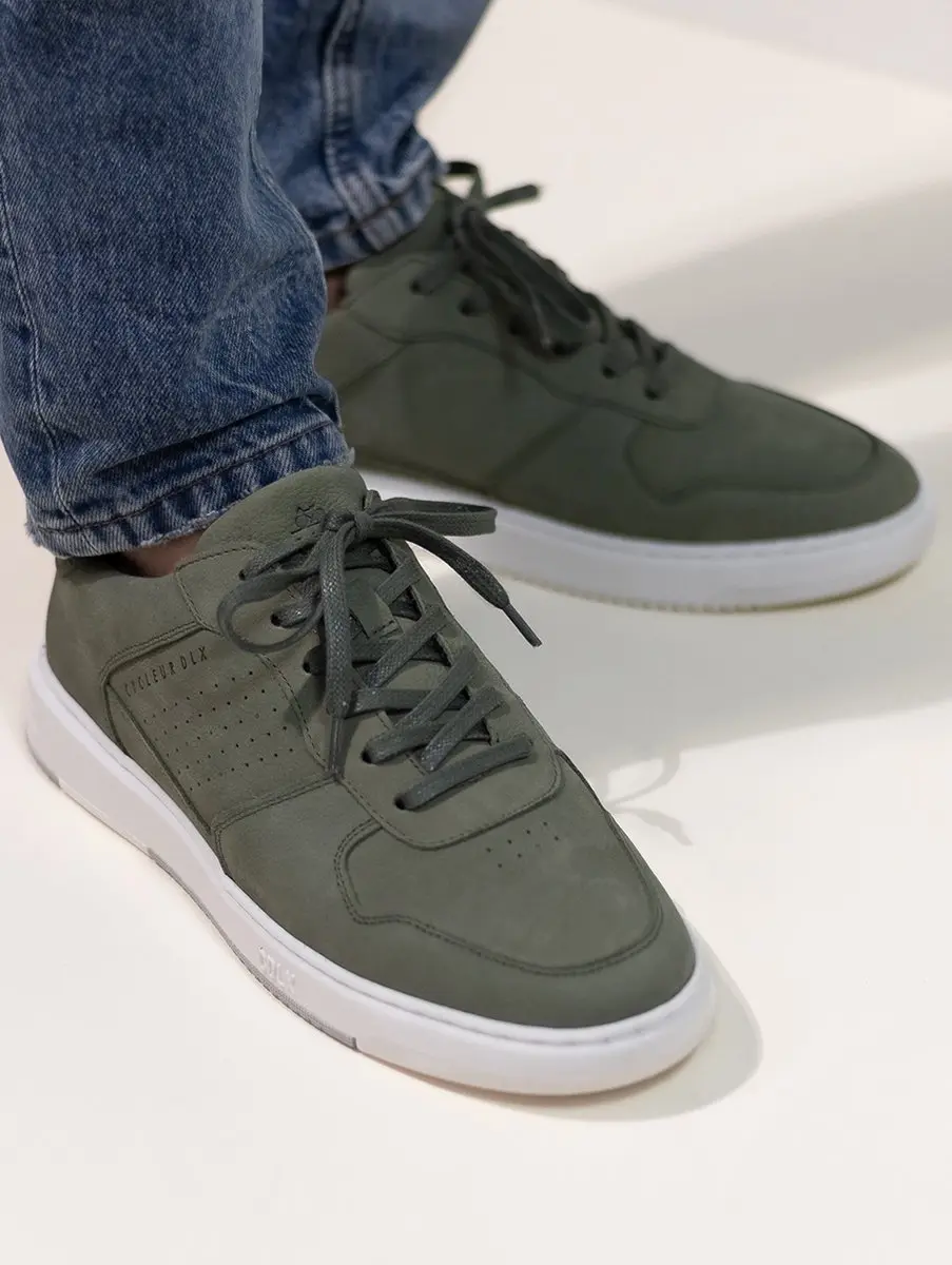 Cycleur De Luxe No-Foot Sneakers Laag - groen - Maat 43 - afbeelding 2 van 6