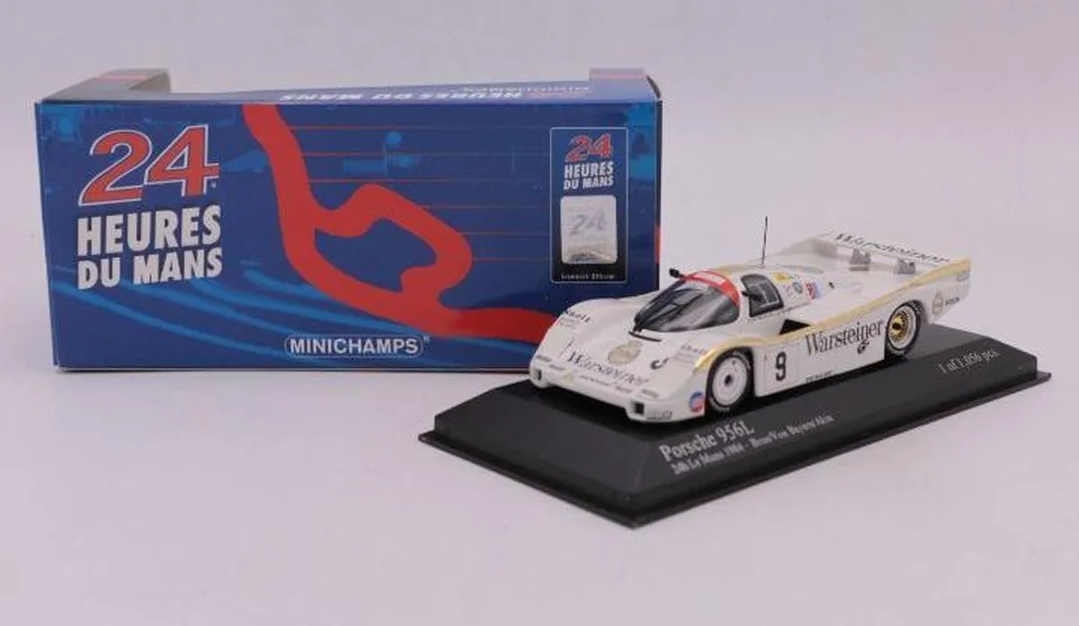 Porsche 956L #9 24h Le Mans 1984 Minichamps 1:43 Multicolor
