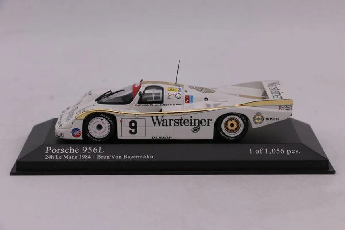 Porsche 956L #9 24h Le Mans 1984 Minichamps 1:43 Multicolor