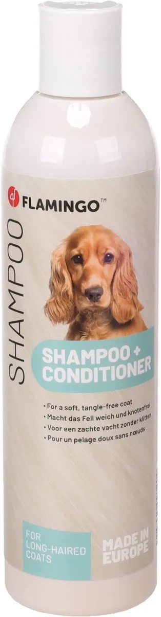 Flamingo Hondenshampoo Conditioner 300ml - Langharige Honden