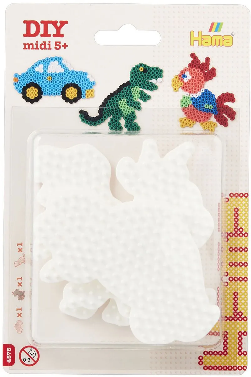 Hama Grondplaat - 3 Stuks Wit