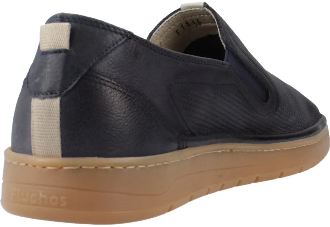 Fluchos Leo Moccasin Blauw