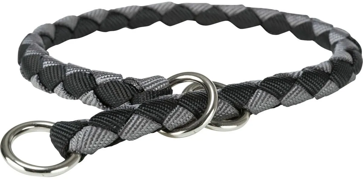 Trixie Cavo Anti-Trek Halsband - M-L - Indigo/Royalblauw