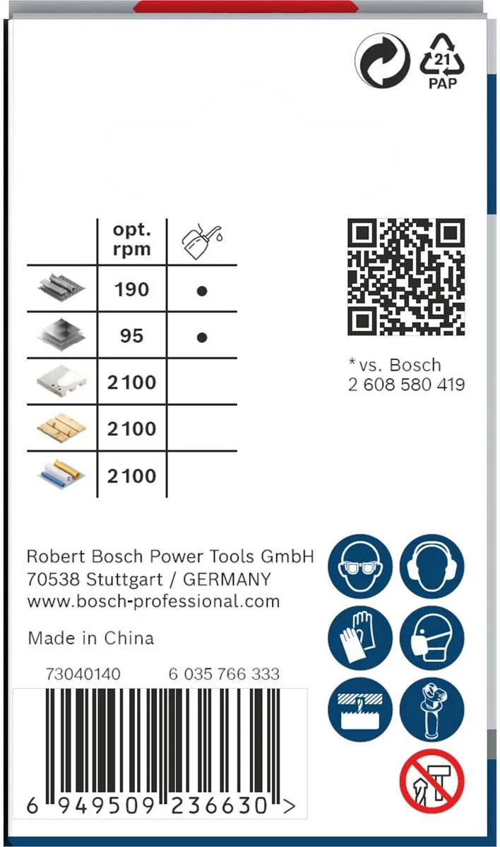 Bosch Professional Multimateriaal Gatenzaag 46mm - 26089