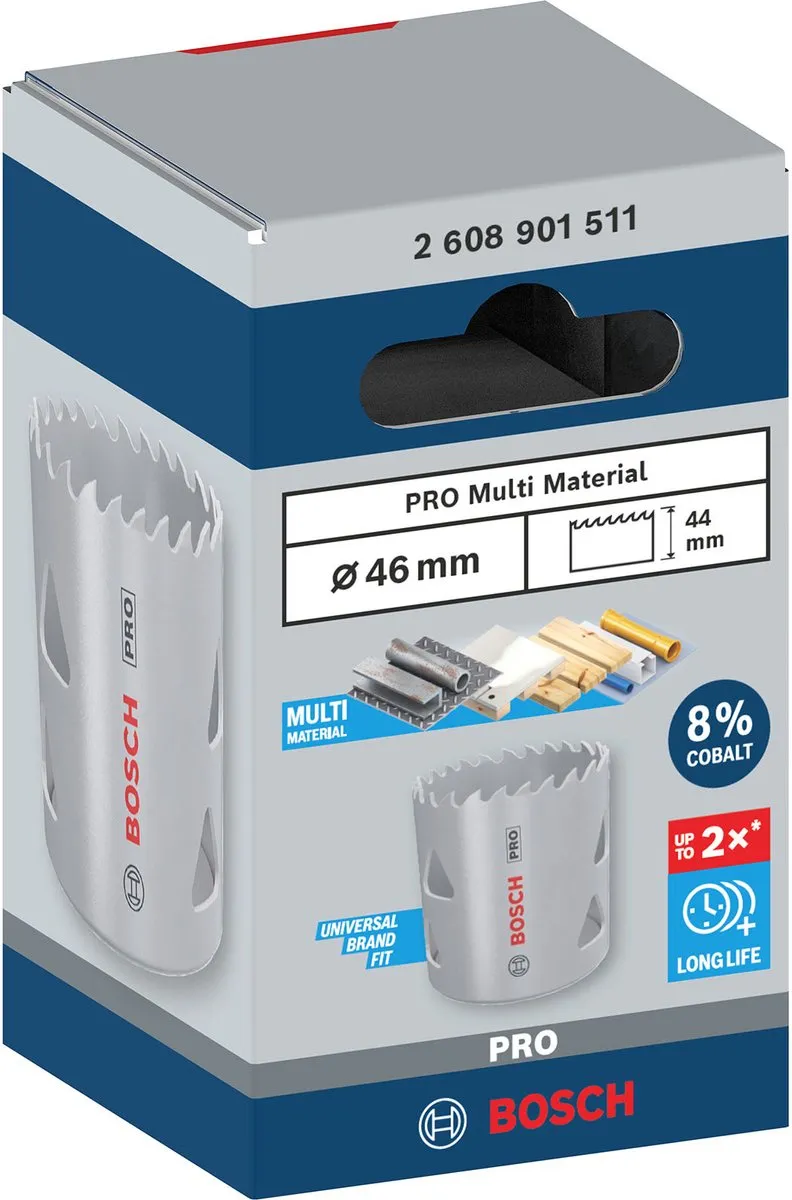 Bosch Professional Multimateriaal Gatenzaag 46mm - 26089