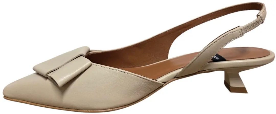 Angel Alarcon Aline Next Latte Slingback - Wit - afbeelding 4 van 4